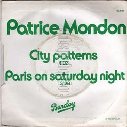 [Pochette de City patterns (Patrice MONDON) - verso]