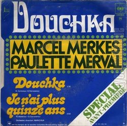 [Pochette de Douchka (Marcel MERKÈS et Paulette MERVAL) - verso]