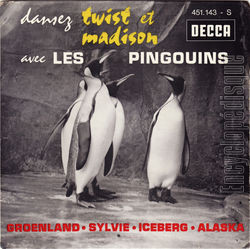 [Pochette de Dansez twist et madison avec les Pingouins (Les PINGOUINS)]