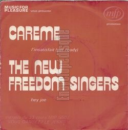 [Pochette de Music for Pleasure vous prsente Carme + The New Freedom Singers (COMPILATION)]