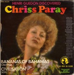 [Pochette de Bananas of Bahamas (Chriss PARAY) - verso]