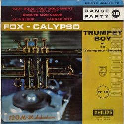 [Pochette de Fox calypso danse party 45 (TRUMPET BOY)]