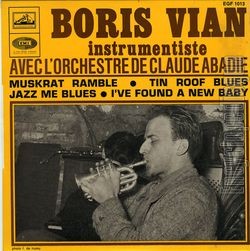 [Pochette de Boris Vian instrumentiste avec l’orchestre de Claude Abadie (Boris VIAN)]