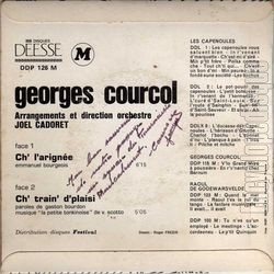 [Pochette de Deux chansons picardes (Georges COURCOL) - verso]
