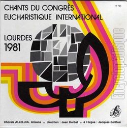 [Pochette de Chants du congrs eucharistique international - Lourdes 1981 (RELIGION)]