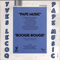[Pochette de Pape music (Yves LECOQ) - verso]