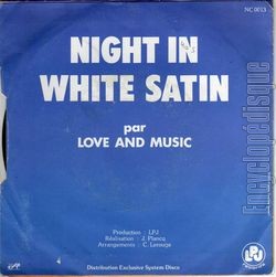 [Pochette de Night in white satin (LOVE AND MUSIC) - verso]