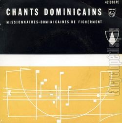 [Pochette de Missionnaires dominicains de Fichermont -  Chants dominicains  (RELIGION)]