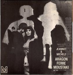 [Pochette de Jeannot & Michle chantent Aragon, Ferr, Moustaki (JEANNOT et MICHLE)]