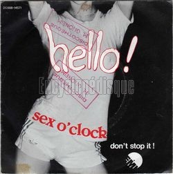 [Pochette de Hello ! (SEX O’CLOCK)]