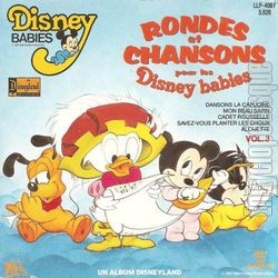 [Pochette de Rondes et chansons pour les Disney babies - vol. 3 (JEUNESSE)]