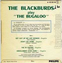 [Pochette de The Blackburds play the bugaloo (The BLACKBURDS) - verso]