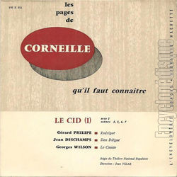 [Pochette de Corneille - Le Cid - 1 (LES PAGES QU’IL FAUT CONNAITRE)]