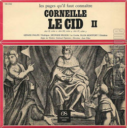 [Pochette de Corneille : Le Cid - 2 (LES PAGES QU’IL FAUT CONNAITRE)]