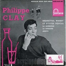 [Pochette de Cigarettes, whisky et p’tites ppes (Philippe CLAY)]