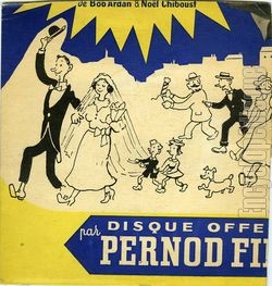[Pochette de Pernod fils - Le mariage de Tintin (PUBLICIT)]