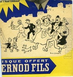 [Pochette de Pernod fils - Le mariage de Tintin (PUBLICIT) - verso]