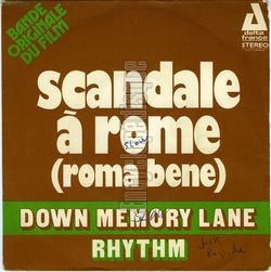 [Pochette de Scandale  Rome "Roma bene" (B.O.F.  Films )]