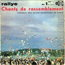 [Pochette de Rallye n1 - Chants de rassemblement (CHORALE DES PETITS CHANTEURS DE PARIS)]