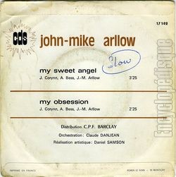 [Pochette de My sweet angel (John Mike ARLLOW) - verso]