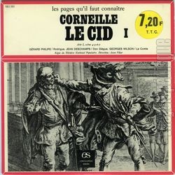 [Pochette de Corneille : Le Cid - 1 (LES PAGES QU’IL FAUT CONNAITRE)]