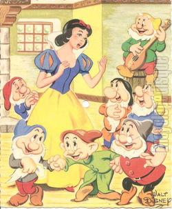 [Pochette de Walt Disney  Blanche-Neige et les sept nains  (JEUNESSE)]