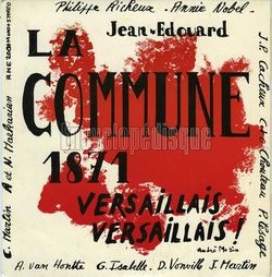 [Pochette de La Commune 1871 versaillais versaillais (Jean DOUARD, Philippe RICHEUX, Annie NOBEL)]