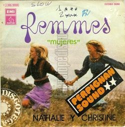 [Pochette de Femmes "Mujeres" - Perpignan sound - (NATHALIE Y CHRISTINE)]