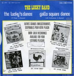 [Pochette de The Lucky’s dance (THE LUCKY BAND) - verso]