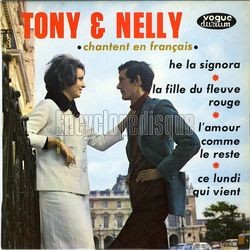 [Pochette de TONY et NELLY -  He la signora  (Les FRANCOPHILES)]