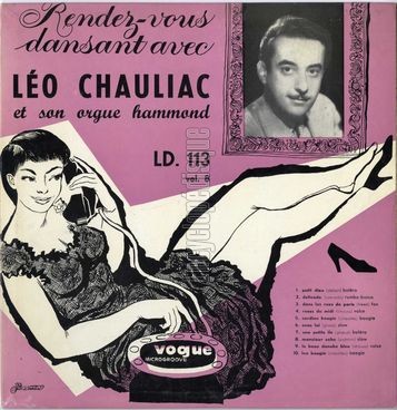 [Pochette de Rendez-vous dansant avec Lo Chauliac et son orgue Hammond - vol. 8 - (Lo CHAULIAC)]