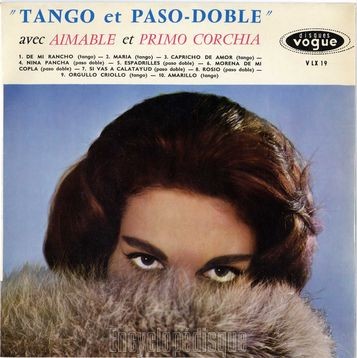 [Pochette de Tango et paso-doble (AIMABLE et Primo CORCHIA)]