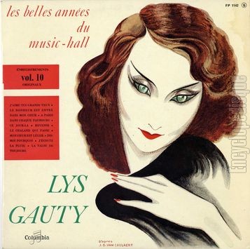 [Pochette de Les belles annes du music-hall vol. 10 (Lys GAUTY)]