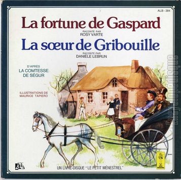 [Pochette de La fortune de Gaspard / La sœur de Gribouille (JEUNESSE)]