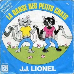 [Pochette de La danse des petits chats (J.J. LIONEL)]