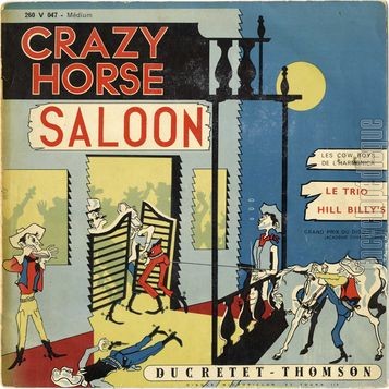 [Pochette de Crazy horse saloon (TRIO HILL BILLY’S)]