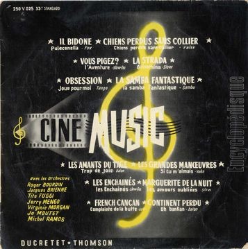 [Pochette de Ciné Music (COMPILATION)]