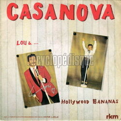 [Pochette de Casanova (LOU AND THE HOLLYWOOD BANANAS)]