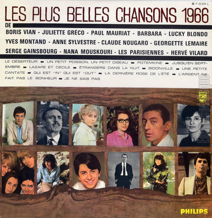 [Pochette de Les plus belles chansons 1966 (COMPILATION)]