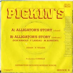 [Pochette de Alligator’s story (PICKIN’S) - verso]