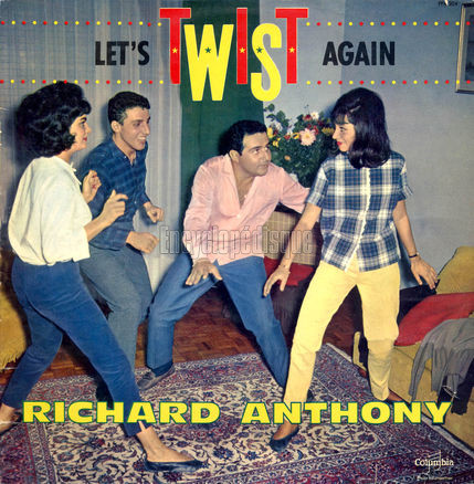 [Pochette de Let’s twist again (Richard ANTHONY)]