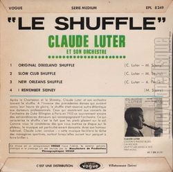 [Pochette de Le shuffle (Claude LUTER) - verso]