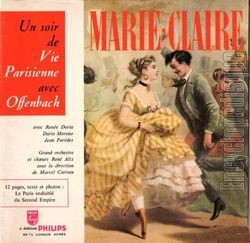 [Pochette de Marie-Claire - Un soir de vie parisienne avec Offenbach (COMPILATION)]