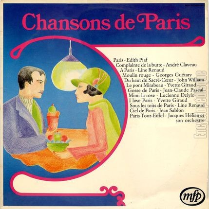 [Pochette de Chansons de Paris (COMPILATION)]
