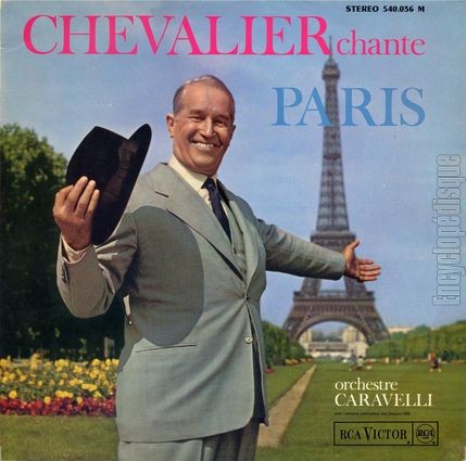 [Pochette de Chevalier chante Paris (Maurice CHEVALIER)]