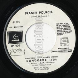 [Pochette de Concorde (Franck POURCEL grand orchestre)]