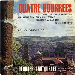 [Pochette de Quatre bourres - Bal d’Auvergne n 3 - (Georges CANTOURNET)]