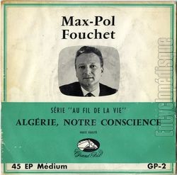 [Pochette de Max-Pol Fouchet "Algrie, notre conscience" (DICTION)]