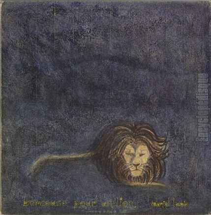 [Pochette de Berceuse pour un lion (Daniel LAVOIE)]