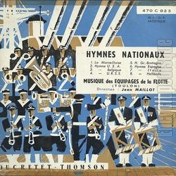 [Pochette de Musique des quipages de la flotte (Toulon) -  Hymne nationaux  (MUSIQUE MILITAIRE)]